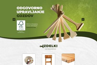 Naslovnica projekta - Gaj mizarstvo